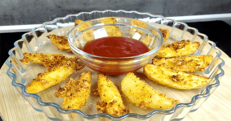 Recept voor zwangeren: aardappelpartjes uit de oven met Parmezaanse kaas